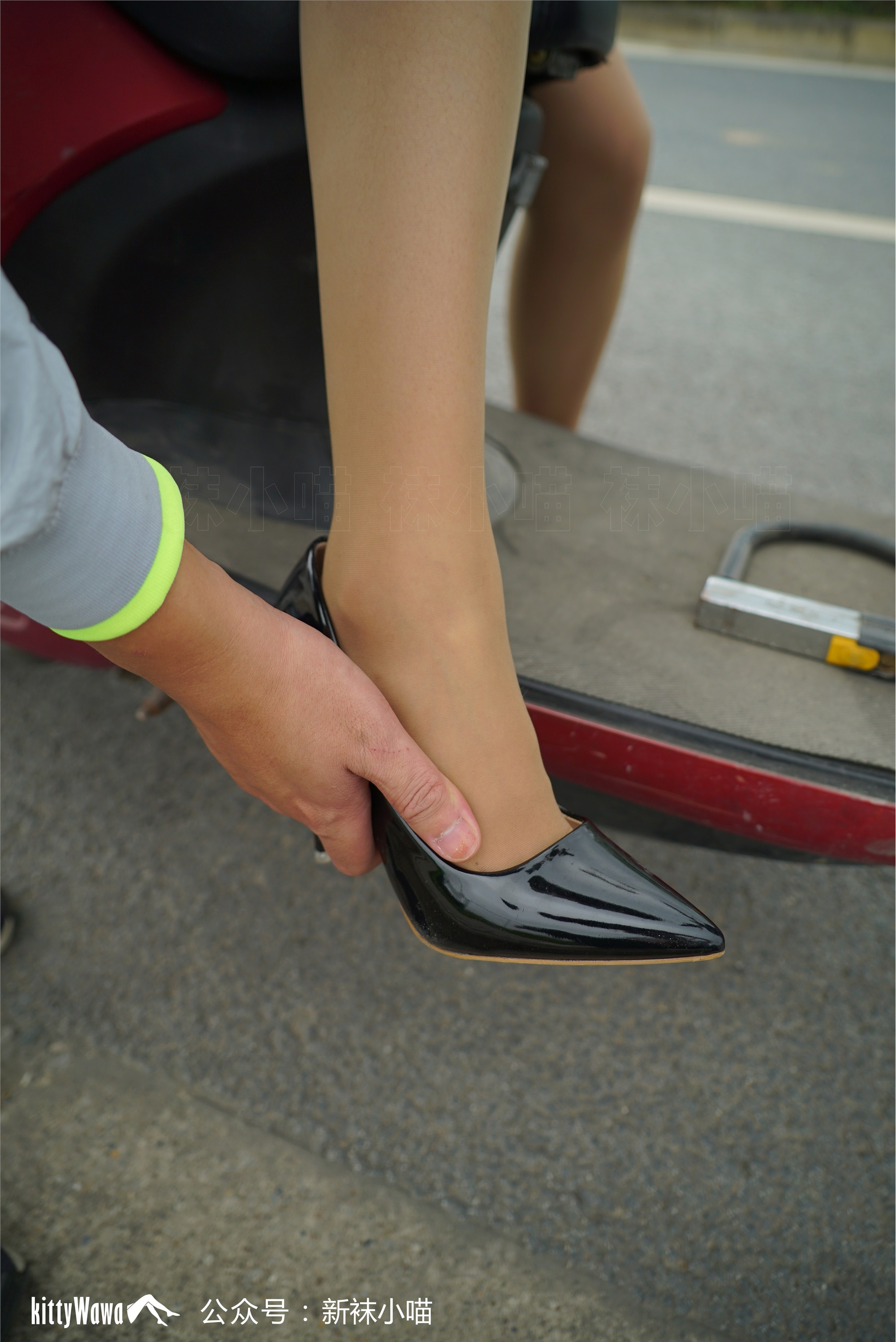 kittyWawa袜小喵故事集  KTS007 顺风车